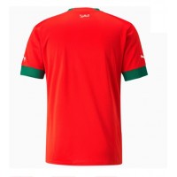 Camiseta Marruecos Primera Equipación Replica Mundial 2022 mangas cortas